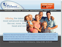 Tablet Screenshot of midwestent.net